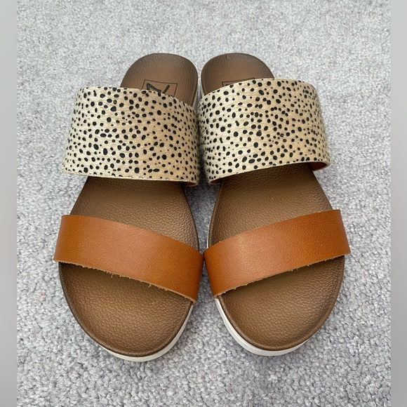 Dirty Laundry Coastline Cheetah Sandal Size 7.5 - Picture 2 of 6